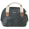 Basil Bohème City Bag - elegante groene hand-, schouder- en stuurtas voor dames, geschikt voor elektrische fietsen en stadsfietsen - zwart