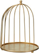 Home styling decoratie kooi 26cm goud decoratie kooi 26cm goud