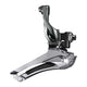 Shimano voorderailleur 2 x 10-speed tiagra fd-4700 down pull - aanlas 61-66° - 46-53t - zwart zilver
