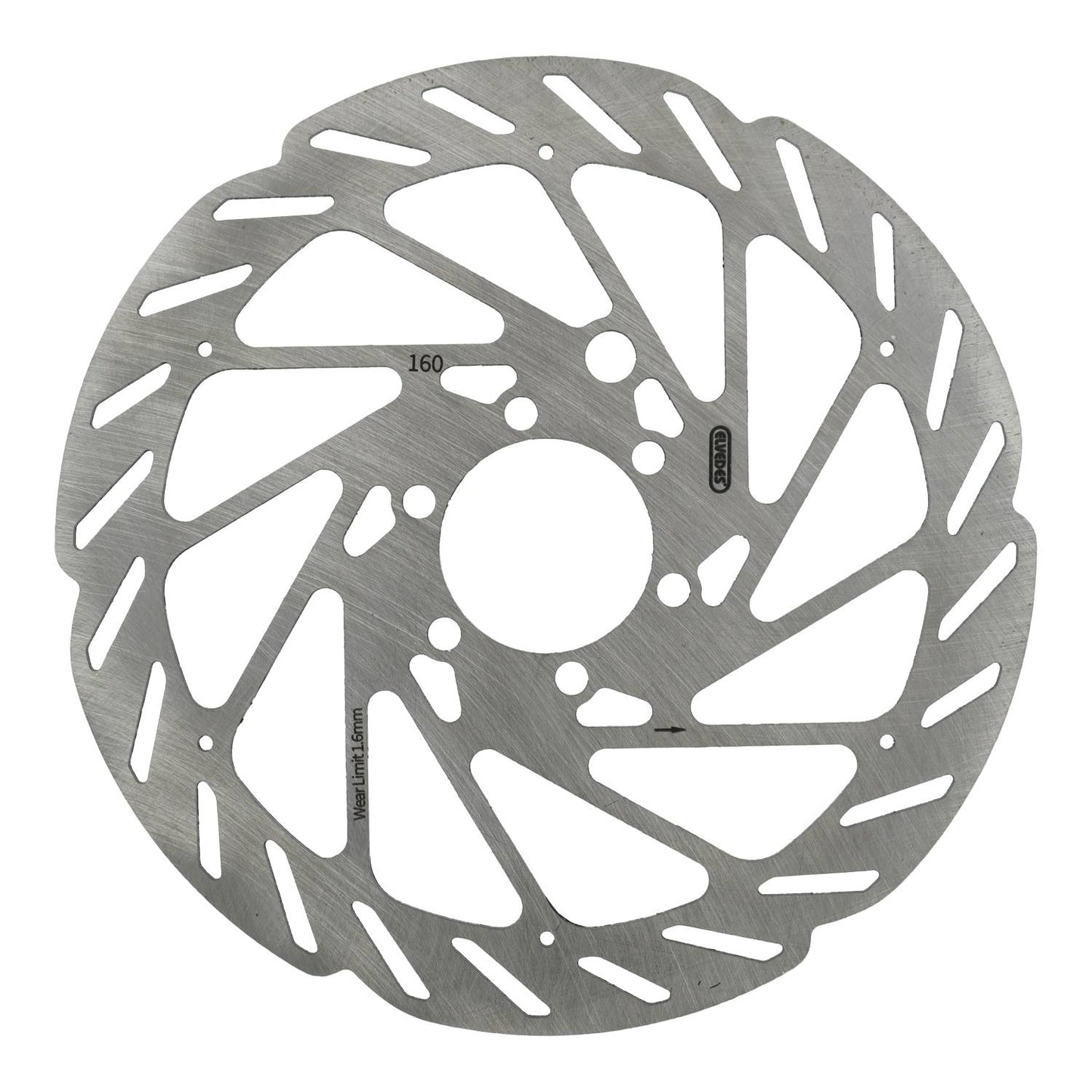 Elvedes cable systems bv elvedes remschijf 6-gaats �160mm t=1,8mm sensor magneet
