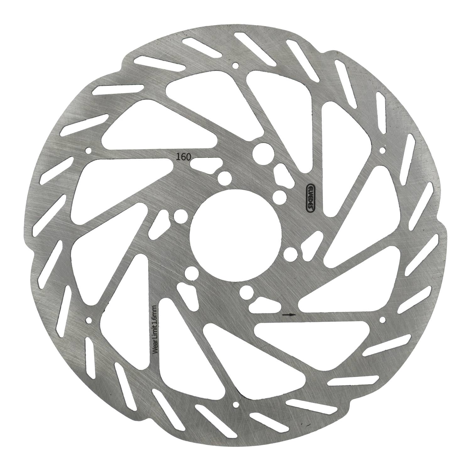 Elvedes cable systems bv elvedes remschijf 6-gaats �160mm t=1,8mm sensor magneet