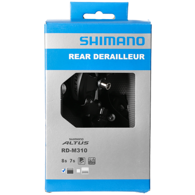 Shimano Altus RD-M310 SGS 7 8 speed Black