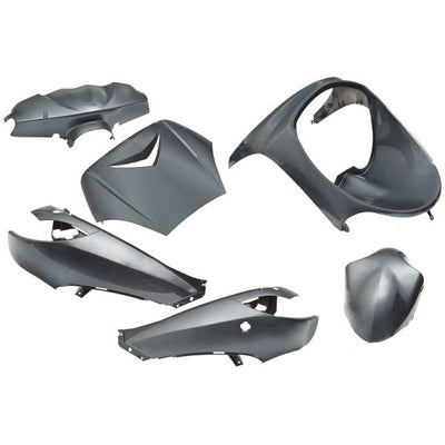 Edge plaatset 6-delig voor peugeot vivacity tot bouwjaar 2008 - anthraciet