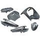 Edge plaatset 6-delig voor peugeot vivacity tot bouwjaar 2008 - anthraciet