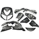 Edge plaatset 13-delig voor peugeot speedfight 2 - carbon look