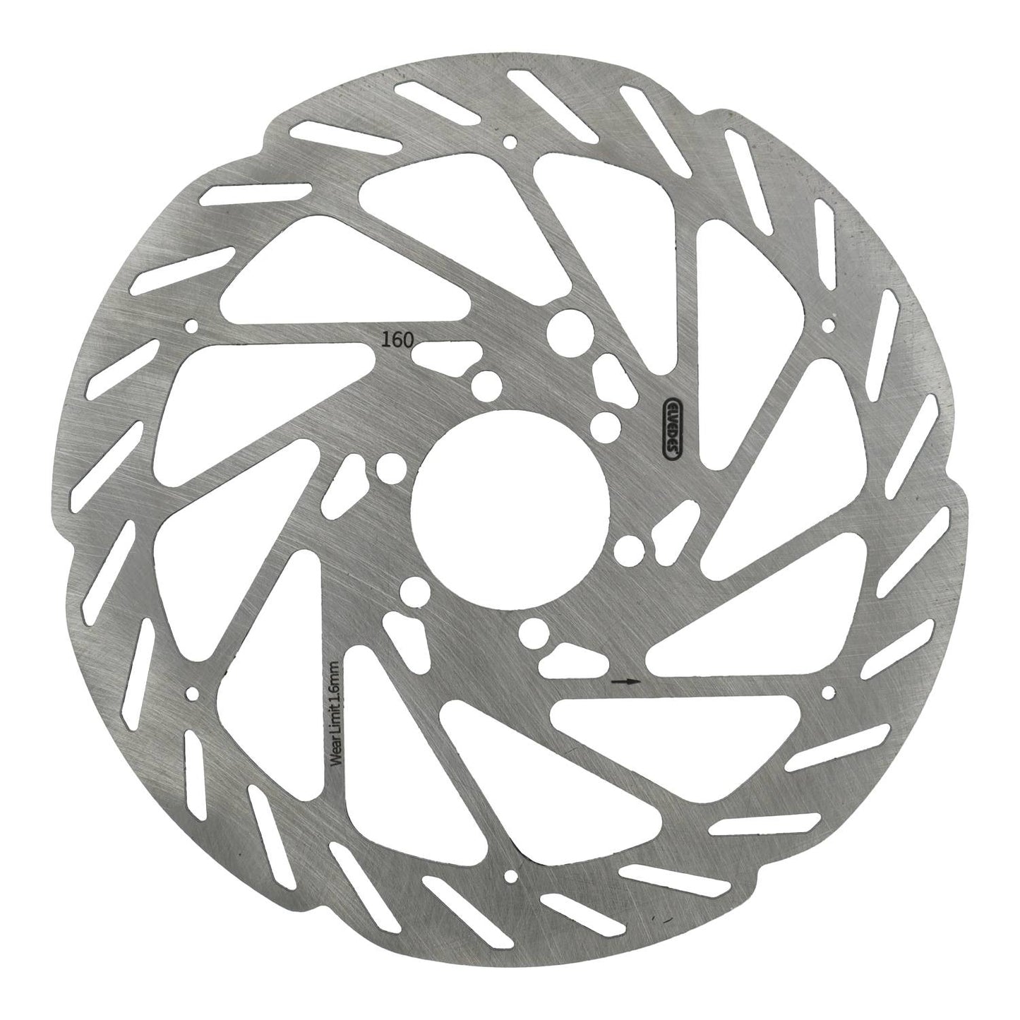 Elvedes remschijf 6-gaats ø160mm t=1,8mm sensor magneet