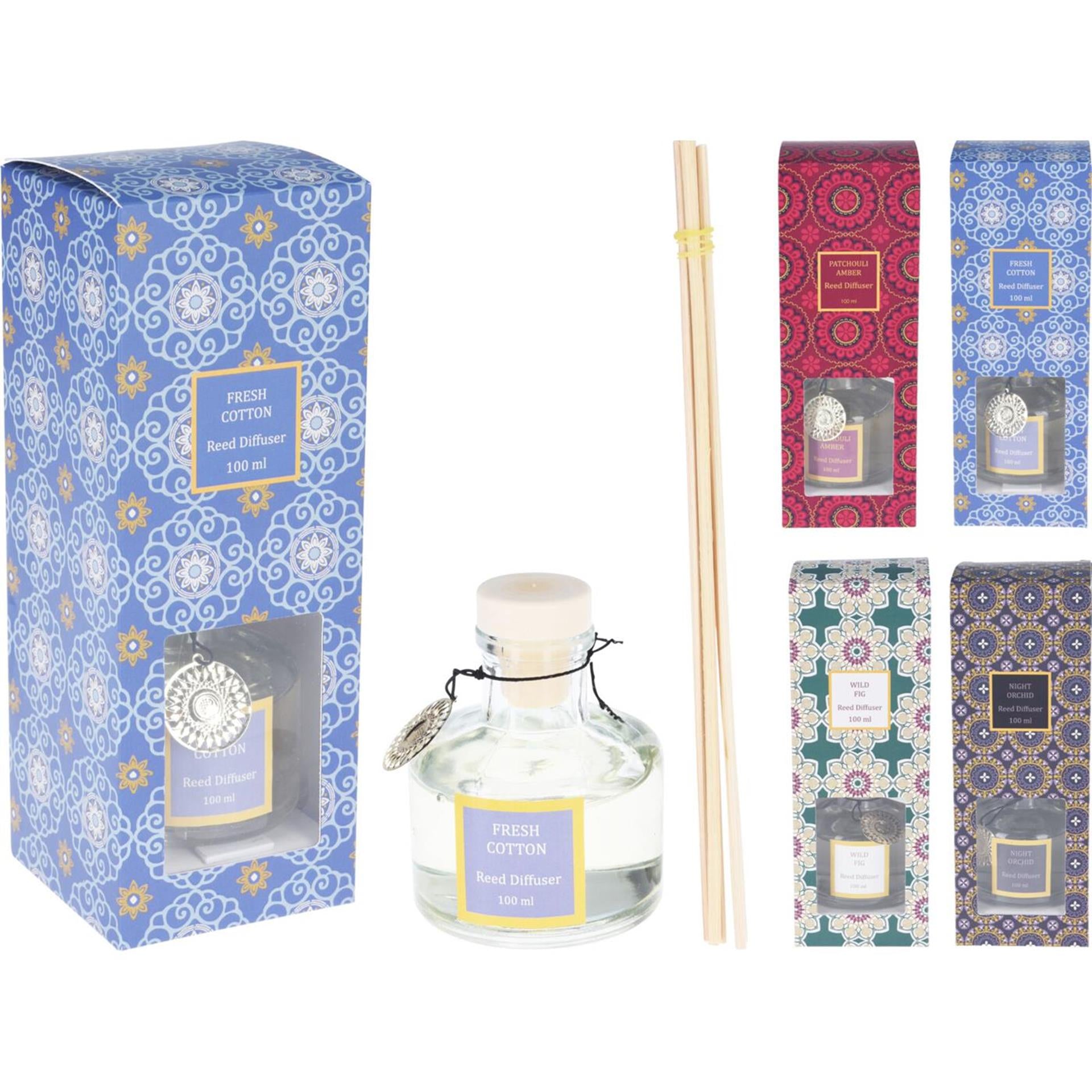Home styling geurverspreider 100ml met stokjes