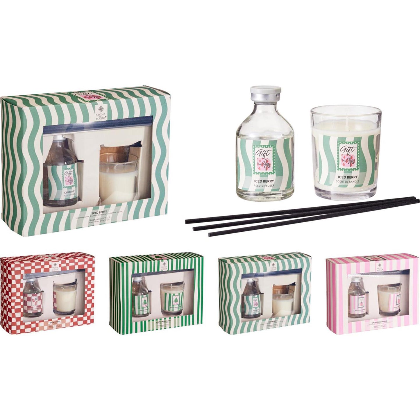 Cadeauset diffuser en kaars