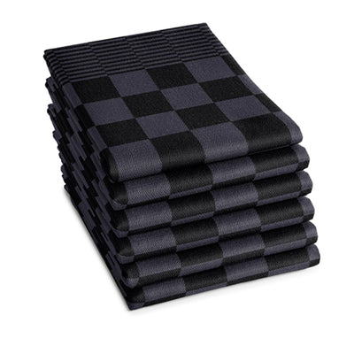 Ddddd theedoek barbeque 65x65 anthracite per 6 stuks