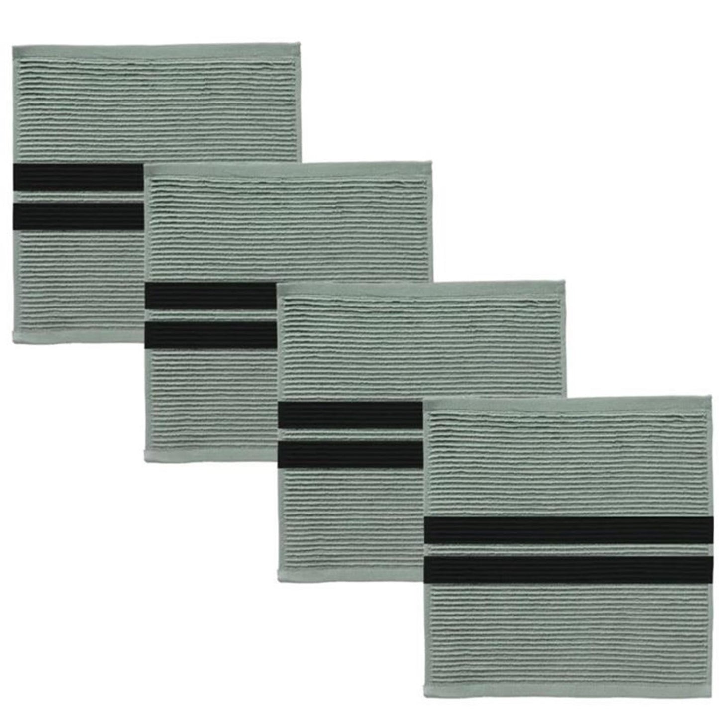 Ddddd vaatdoek baxter 30x30cm groen per 4 stuks