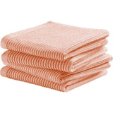Ddddd vaatdoek basic pastel perzik 30x30cm pak a 4 stuks - afbeelding 2
