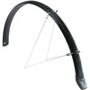 Spatbordset Eurofender Elegance 28 x 46 mm - zwart