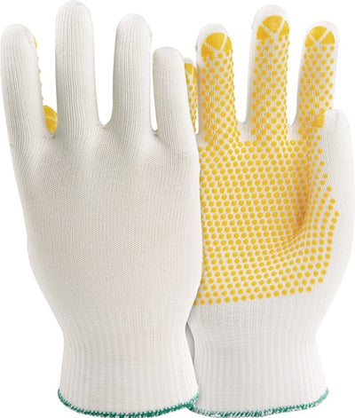 Honeywell handschoen | maat 10 wit geel | en 388 psa-categorie ii | polyamide katoen | 10 paar - 091210142x 091210142x