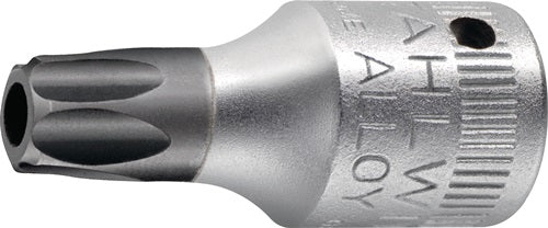 Stahlwille dop torx 1 4 -t8 met boorgat