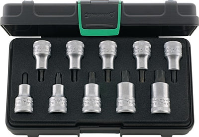 Stahlwille doppenset torx 1 2''
