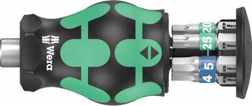 Wera magazijnschroevendraaier | 6-delig | torx 6-kant | 1 stuk - 05008875001 - 05008875001