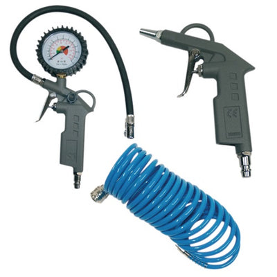 Aerotec persluchtcompressor, toebehorenset | inhoud 3-delig | 1 stuk - 200654 - 200654