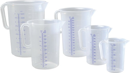 Hünersdorff maatbeker kunststof 1 liter