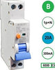 Enzo aardlekautomaat 20a b kar 300ma 2p sep - 4518104