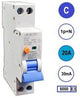 Enzo aardlekautomaat 20a c kar 30ma 2p sep - 4518105