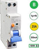 Enzo aardlekautomaat 25a b kar 300ma 2p sep - 4518108