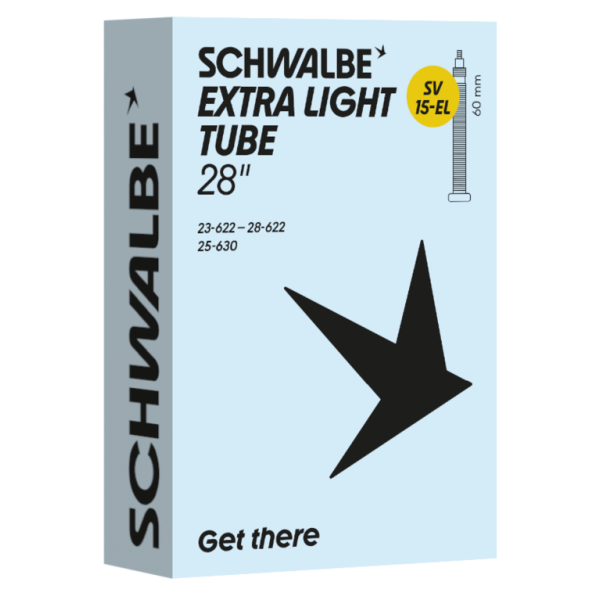 Schwalbe benelux b.v. schwalbe binnenband sv15-el 28 23 25-622 630 fv 60mm