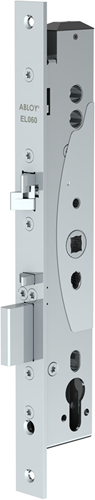 Abloy el260 paniekdeurslot | signalering | zelfvergrendelend | dm40mm | pc92mm | voorplaat rvs 24x300mm rechthoekig | dr 1+2+3+4 - 10013784 - afbeelding 1