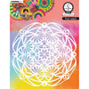 Studio light • art by marlene mask stencil floral mandala