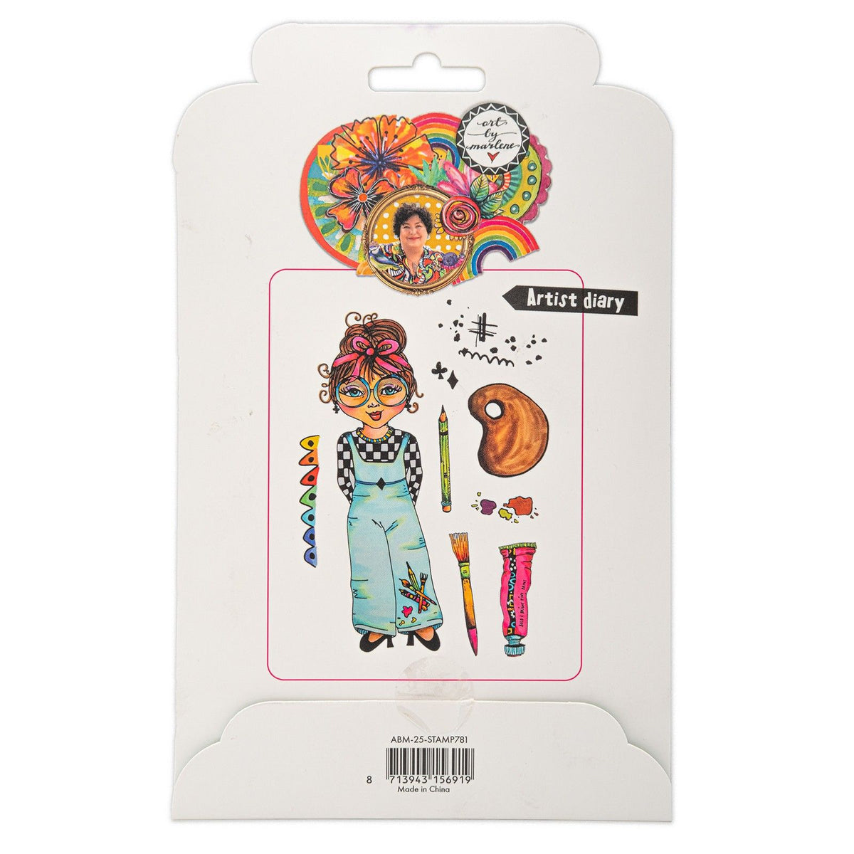 Studio light • art by marlene cling rubber stamp artist diary