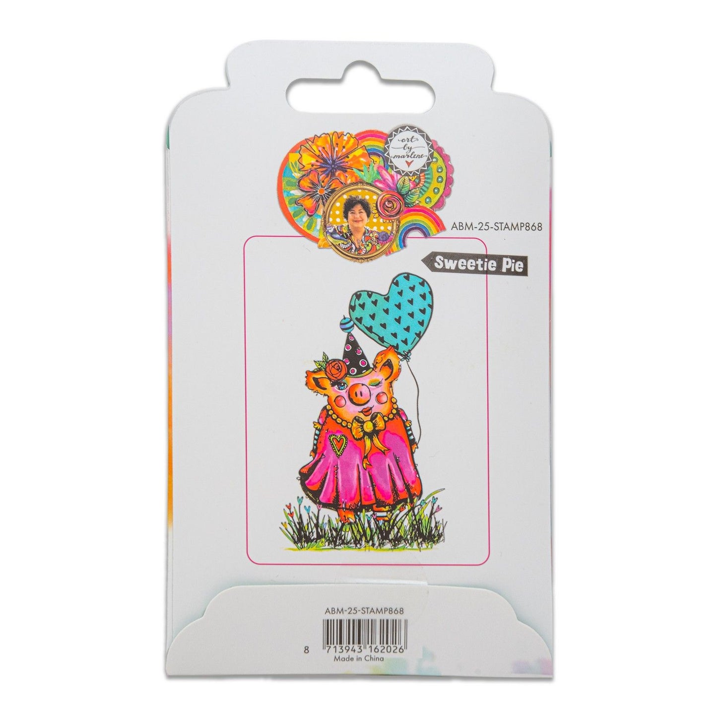 Studio light • art by marlene cling rubber stamp sweetie pie