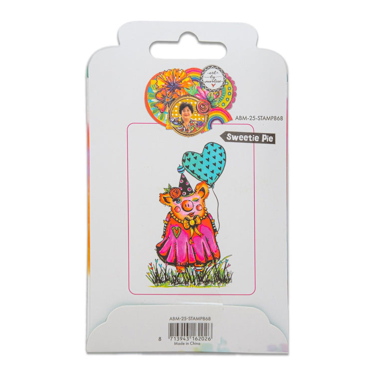 Studio light • art by marlene cling rubber stamp sweetie pie