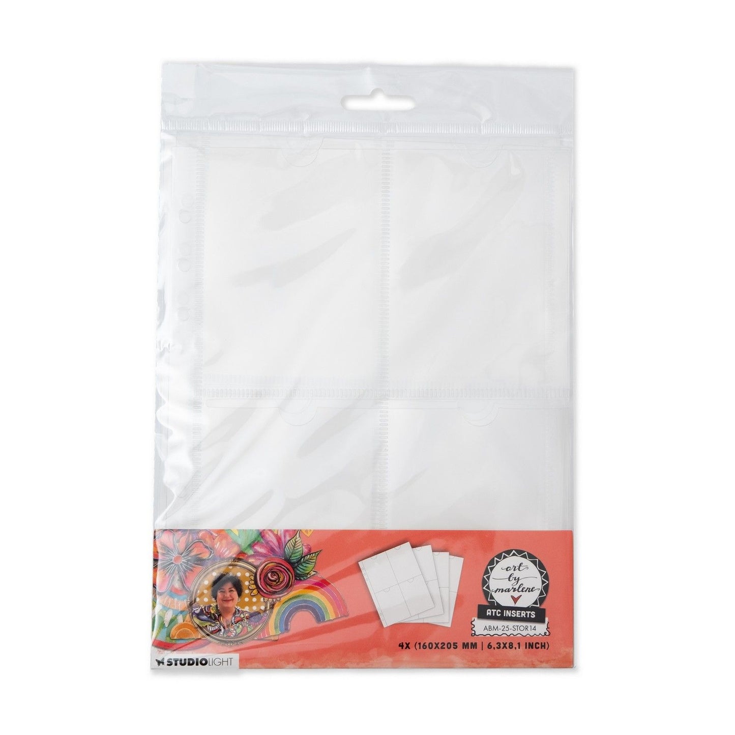 Studio light • art by marlene atc storage inserts 4pcs