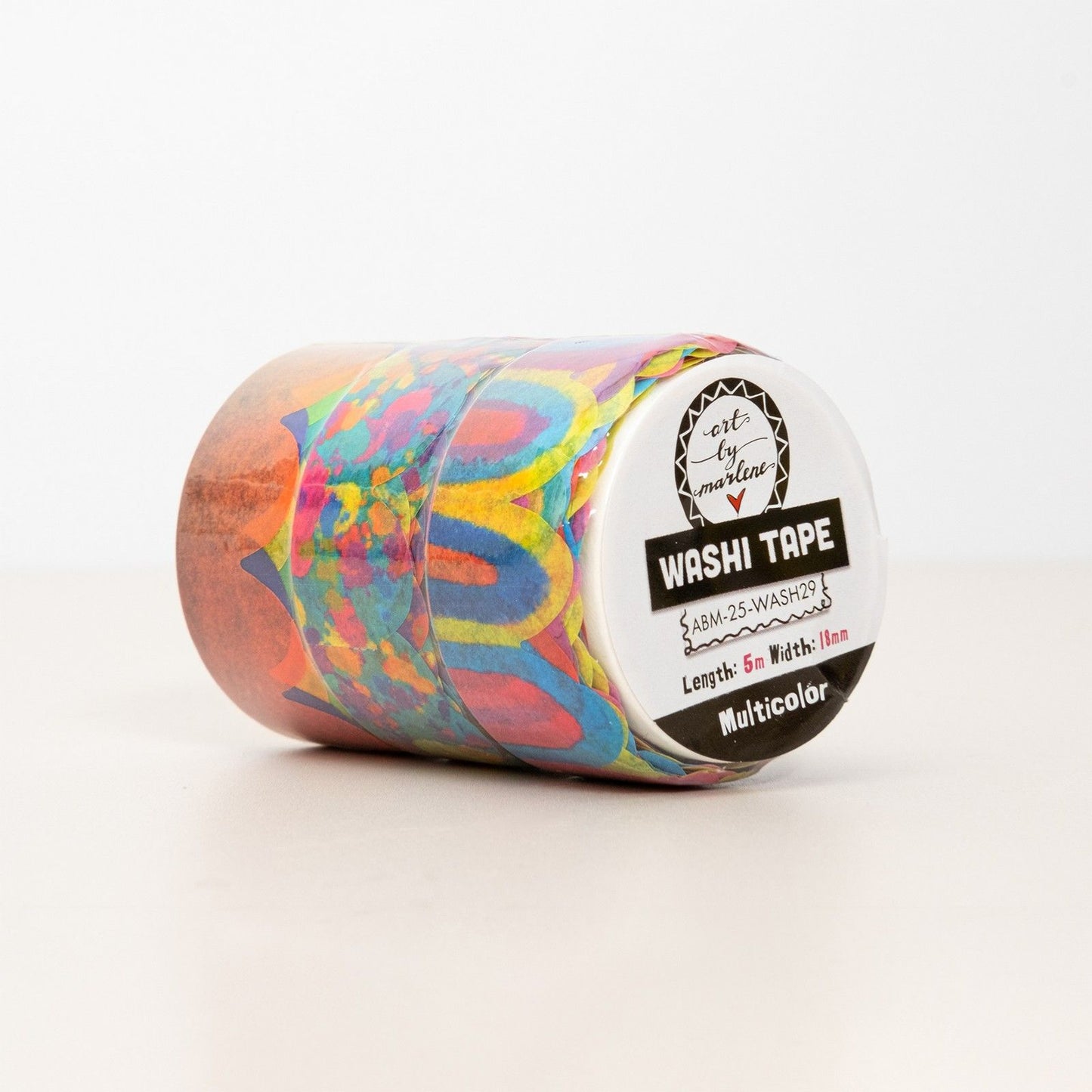 Studio light • art by marlene washi tape multicolor