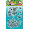 Studio light • back to nature clear stempel flower stack