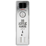 Studio light • essentials duo acrylic markers black and white - afbeelding 1