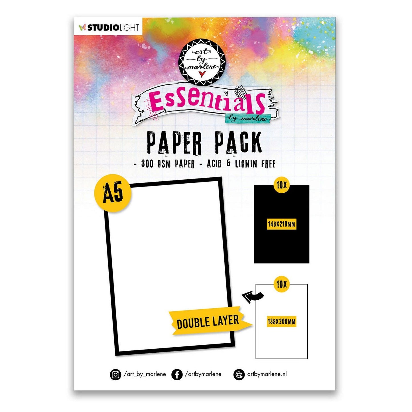 Studio light • essentials paper pack double layered