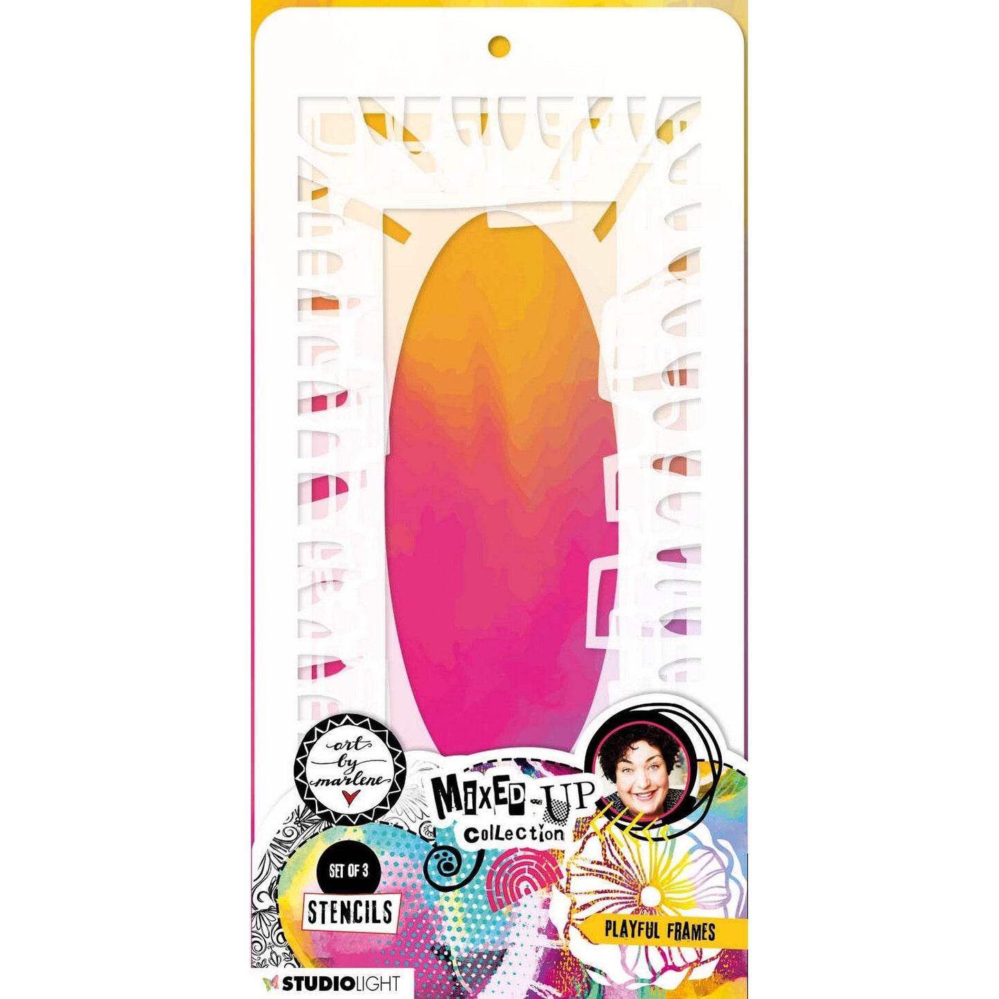Studio light • mixed-up collection mask stencil playful frames