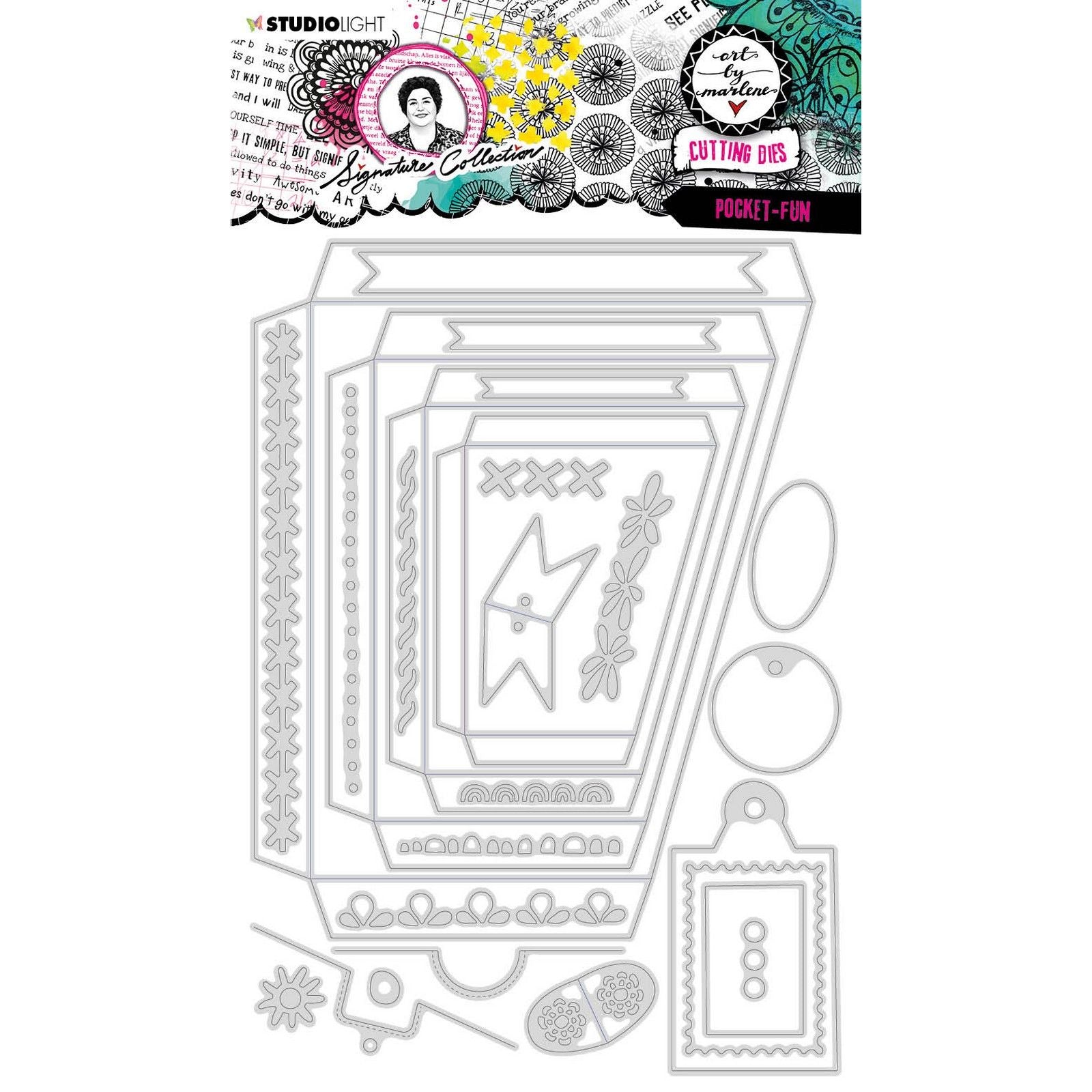 Studio light • signature collection cutting dies pocket-fun