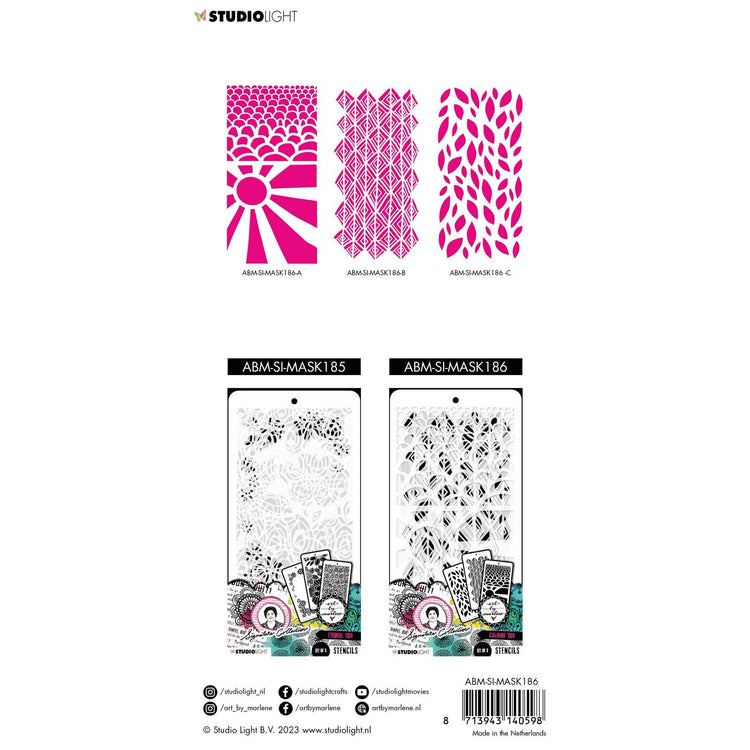 Studio light • signature collection mask stencil calming trio