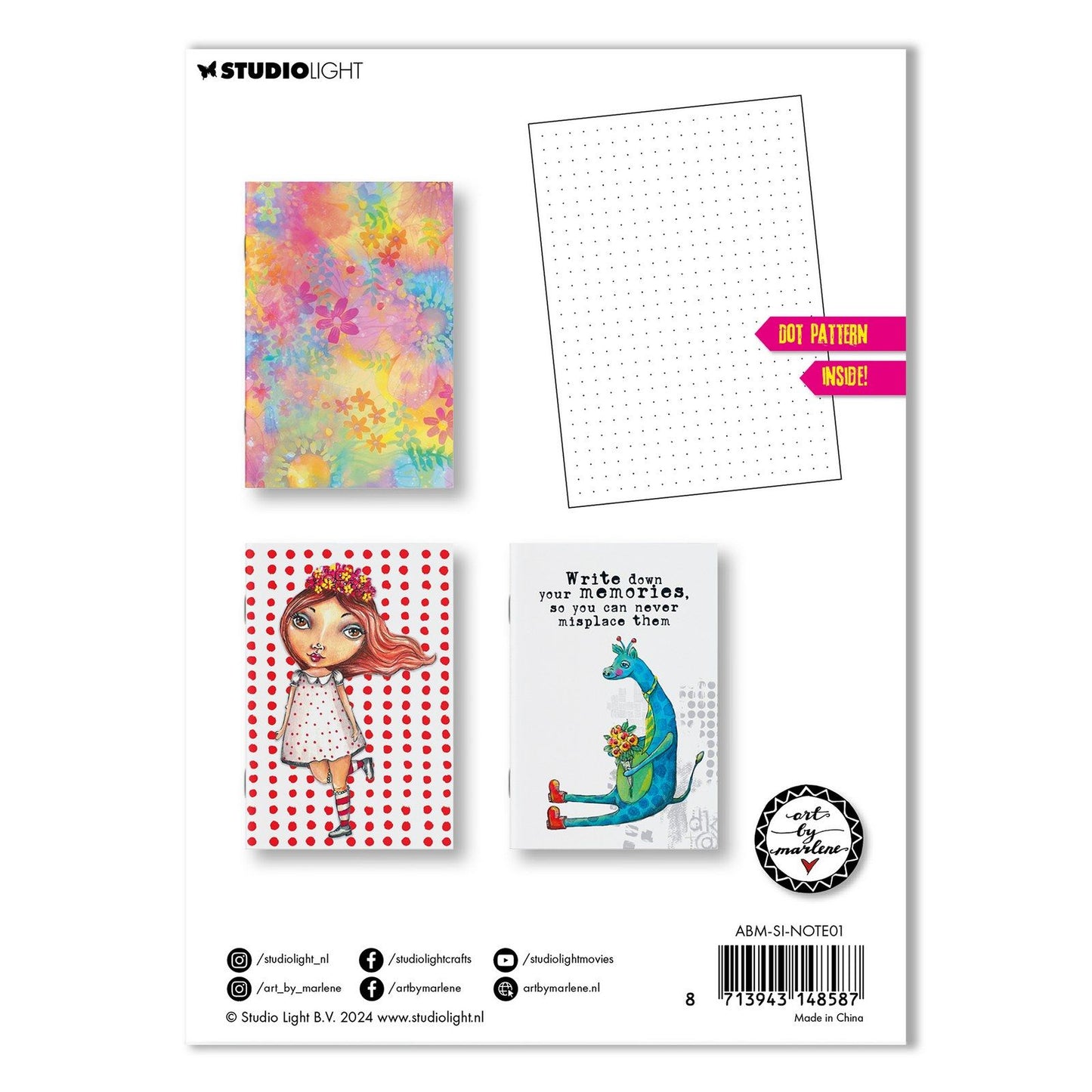 Studio light • signature collection bullet journals a6 set of 3