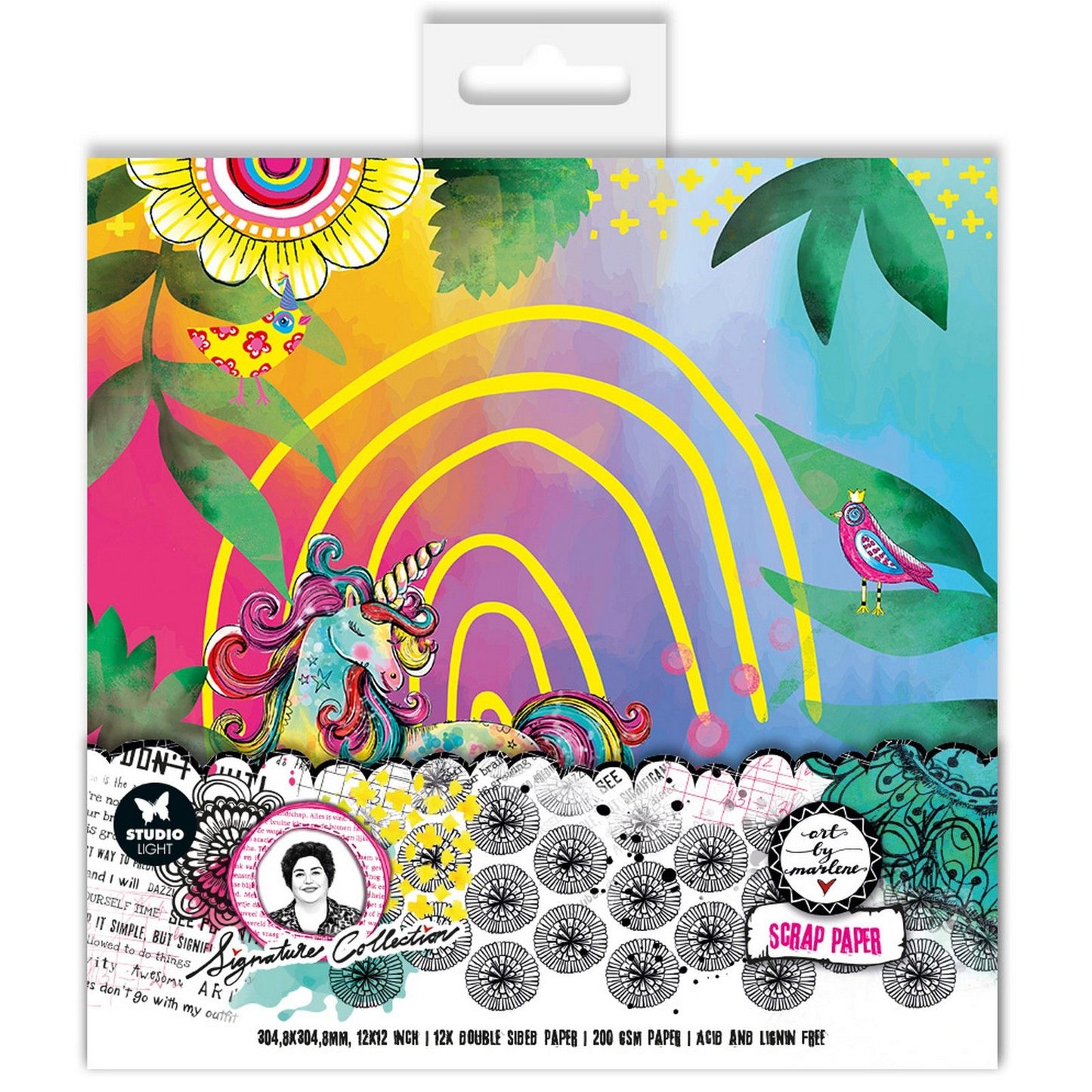 Studio light • signature collection paper set scrap paper