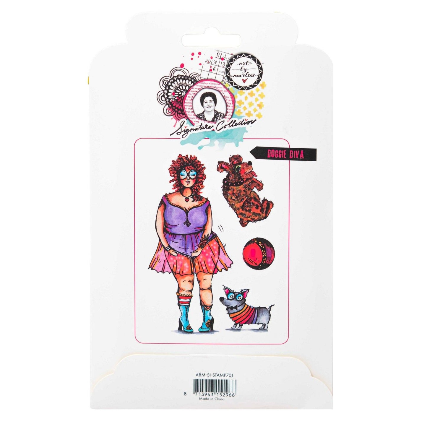 Studio light • signature collection cling stamp doggie diva