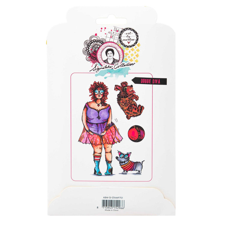 Studio light • signature collection cling stamp doggie diva