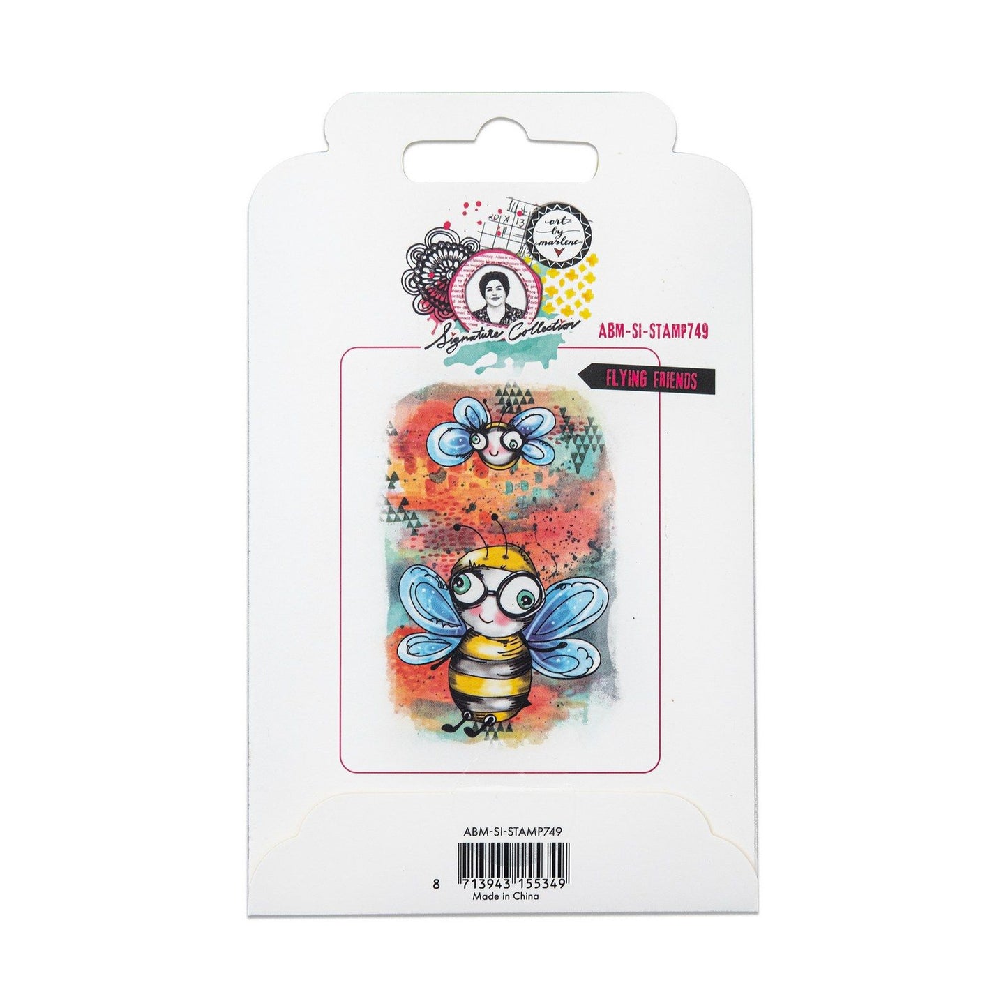 Studio light • art by marlene cling stamp flying friends