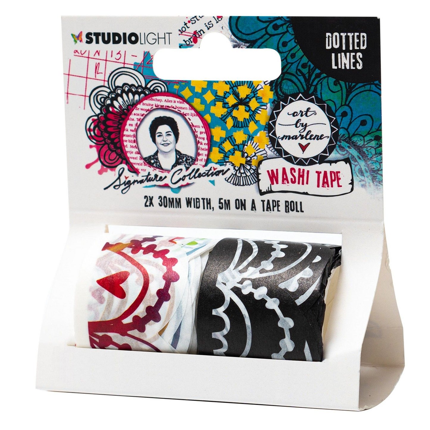 Studio light • signature collection washi tape dotted lines