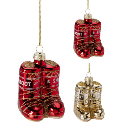 Hanger snowboots 5x6cm display a 12st