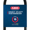 Abus Granit XPlus 540 Beugelslot - ART3 - Zwart - 30cm