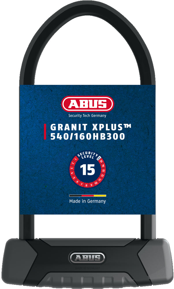 Abus Granit XPlus 540 Beugelslot - ART3 - Zwart - 30cm