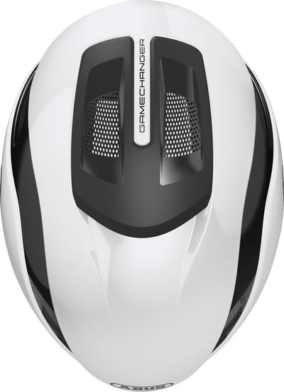 Abus helm gamechanger 2.0 shiny white m 54-58cm