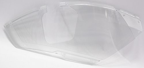 Gazelle jasbeschermer set 53 57cm slotgat transparant